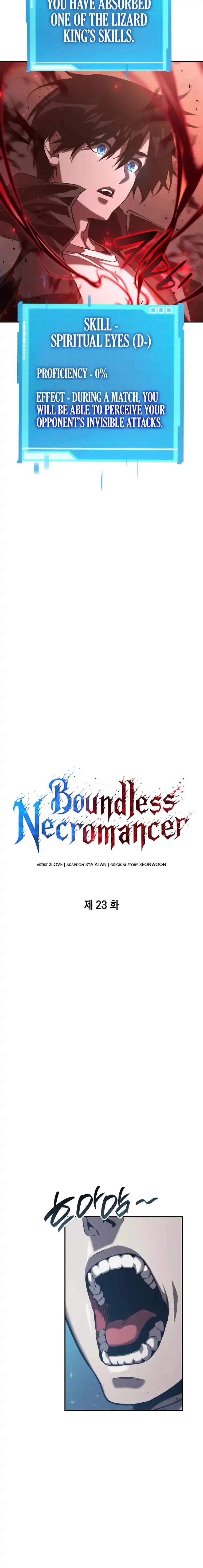 Boundless Necromancer Chapter 23 16